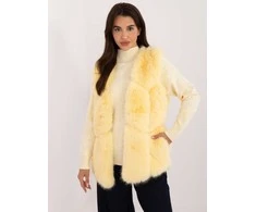 Wool Fashion Italia Liemenė-AT-KZ-2375.00P-šviesiai geltona