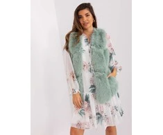 Wool Fashion Italia Liemenė-AT-KZ-2375.00P-pistacijos