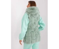 Wool Fashion Italia Liemenė-AT-KZ-2379.96P-pistacijos