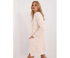 Wool Fashion Italia Kardiganas-AT-SW-2340-A.00-šviesiai smėlio spalvos
