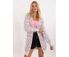 Wool Fashion Italia Kardiganas AT-SW-2340-A.00-šviesiai violetinė