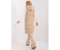 Wool Fashion Italia Liemenė-AT-KZ-2368-1,07-smėlio spalvos