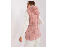 Wool Fashion Italia Liemenė-AT-KZ-2379.96P-šviesiai rožinė