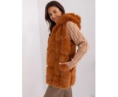 Wool Fashion Italia Liemenė-AT-KZ-2379.96P-šviesiai ruda
