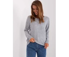 Wool Fashion Italia Megztinis-AT-SW-2231.99P-pilkas