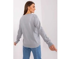 Wool Fashion Italia Megztinis-AT-SW-2231A.00P-pilkas