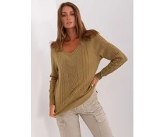 Wool Fashion Italia Megztinis-AT-SW-2329.98P-olive