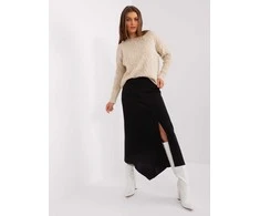 Wool Fashion Italia Megztinis-AT-SW-2335-1.68P-smėlio spalvos