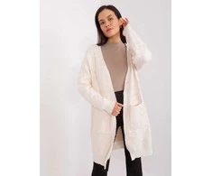 Wool Fashion Italia Megztinis-AT-SW-23401-A.39-šviesiai smėlio spalvos