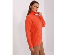Wool Fashion Italia Megztinis-AT-SW-23401.97P-oranžinė
