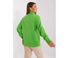 Wool Fashion Italia Megztinis-AT-SW-23401.97P-šviesiai žalias