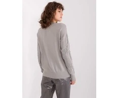 Wool Fashion Italia Megztinis-AT-SW-2340.80-pilkas