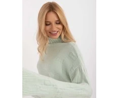 Wool Fashion Italia Megztinis-AT-SW-2342-1,35-pistacijos