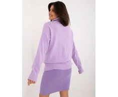 Wool Fashion Italia Megztinis-AT-SW-2342-1,35-šviesiai violetinis