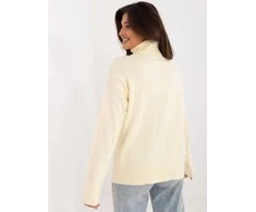 Wool Fashion Italia Megztinis-AT-SW-2342-1,35-šviesiai geltonas