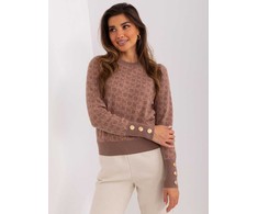 Wool Fashion Italia Megztinis-AT-SW-2342.46P-šviesiai rudas
