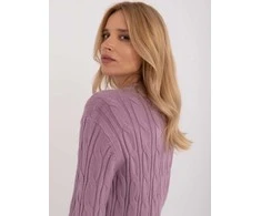 Wool Fashion Italia Megztinis-AT-SW-2343.88-violetinė