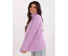 Wool Fashion Italia Megztinis-AT-SW-23445.00-šviesiai violetinis