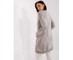 Wool Fashion Italia Megztinis moterims AT-SW-234501.00P, pilkas