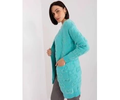 Wool Fashion Italia Megztinis moterims AT-SW-234502.38X, mėtinis
