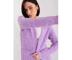 Wool Fashion Italia Megztinis-AT-SW-234502.38X-violetinė