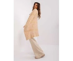 Wool Fashion Italia Megztinis-AT-SW-234503.00P-smėlio spalvos