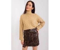 Wool Fashion Italia Megztinis-AT-SW-2348.95-camel