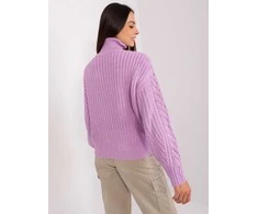 Wool Fashion Italia Megztinis-AT-SW-2350.91P-šviesiai violetinis