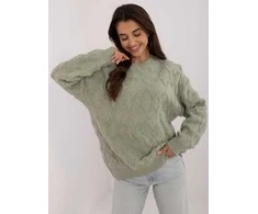 Wool Fashion Italia Megztinis-AT-SW-2361.61-pistacija