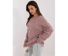 Wool Fashion Italia Megztinis-AT-SW-2361.61-šviesiai violetinis