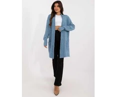 Wool Fashion Italia Megztinis-AT-SW-2366.61-mėlynas