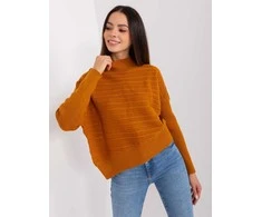 Wool Fashion Italia Megztinis-AT-SW-2368.36X-šviesiai rudas