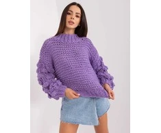 Wool Fashion Italia Megztinis-AT-SW-2382.97P-violetinė