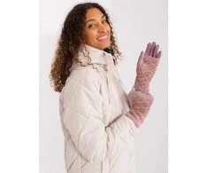 Wool Fashion Italia Pirštinės-AT-RK-2310.61-tamsiai rožinė