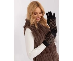 Wool Fashion Italia Pirštinės-AT-RK-2310.61-juodos