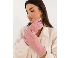 Wool Fashion Italia Pirštinės-AT-RK-23901.22-šviesiai rožinės spalvos