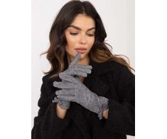 Wool Fashion Italia Pirštinės-AT-RK-239301.10X-pilkos