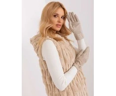 Wool Fashion Italia Pirštinės-AT-RK-239501.10-smėlio spalvos