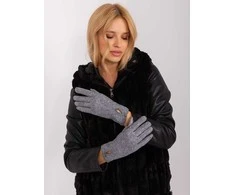 Wool Fashion Italia Pirštinės-AT-RK-239502.77-tamsiai pilkos