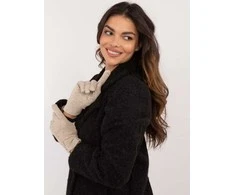 Wool Fashion Italia Pirštinės-AT-RK-239503.31-smėlio spalvos