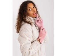 Wool Fashion Italia Pirštinės-AT-RK-239506.98-šviesiai rožinė