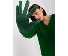 Wool Fashion Italia Pirštinės-AT-RK-239507.53P-ciemny žalia