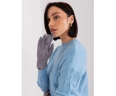 Wool Fashion Italia Pirštinės-AT-RK-239507.61P-pilkos spalvos