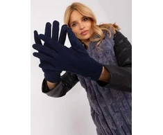 Wool Fashion Italia Pirštinės-AT-RK-8502A.90-mėlynos spalvos