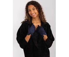 Wool Fashion Italia Pirštinės-AT-RK-9003A.86-mėlynos spalvos