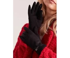 Wool Fashion Italia Pirštinės-AT-RK-902.08-juodos