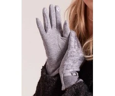 Wool Fashion Italia Pirštinės-AT-RK-9501.14-pilkos
