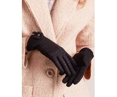 Wool Fashion Italia Pirštinės-AT-RK-9502.25-juodos