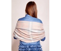 Wool Fashion Italia Šalikas-AT-SZ-171501.14-pilkas