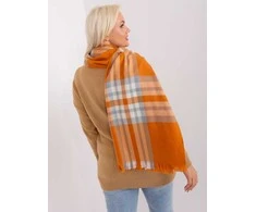 Wool Fashion Italia Šalikas-AT-SZ-23125-1,26-tamsiai oranžinis